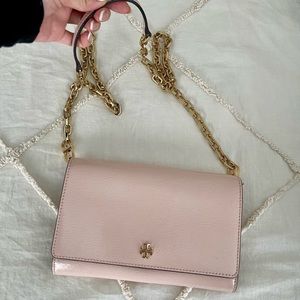 Tory Burch Crossbody Handbag Pastel Pink